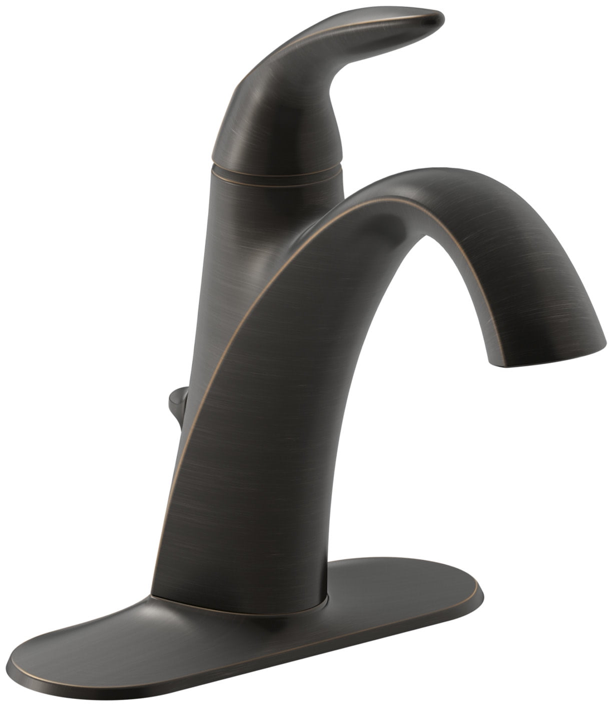 Kohler K-45800-4 Alteo Single Hole Bathroom Faucet - Bronze - Walmart.com