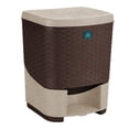 thumbnail image 1 of CESTO TERRAAGAVE RATTAN PEDAL 15L CHOCOLATE, 1 of 5