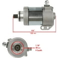 thumbnail image 6 of Electric Starter Motor For KTM 250cc 300cc EXC Motorcycle Engine Parts Motor And Bendix Set Replace For 55140001100 55140026400, 6 of 7