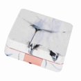 thumbnail image 3 of Portable Contact Lens Case with Square Marble Mirror, Rose Gold Color, 3 of 4