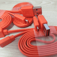 thumbnail image 3 of GJX 3Pcs USB Cable High-Speed Charging Android Charger Cable,Micro USB Cable with Data Transfer for JBL Flip 3 4 Pulse 2 charge 1 2 3,3ft, 3 of 5