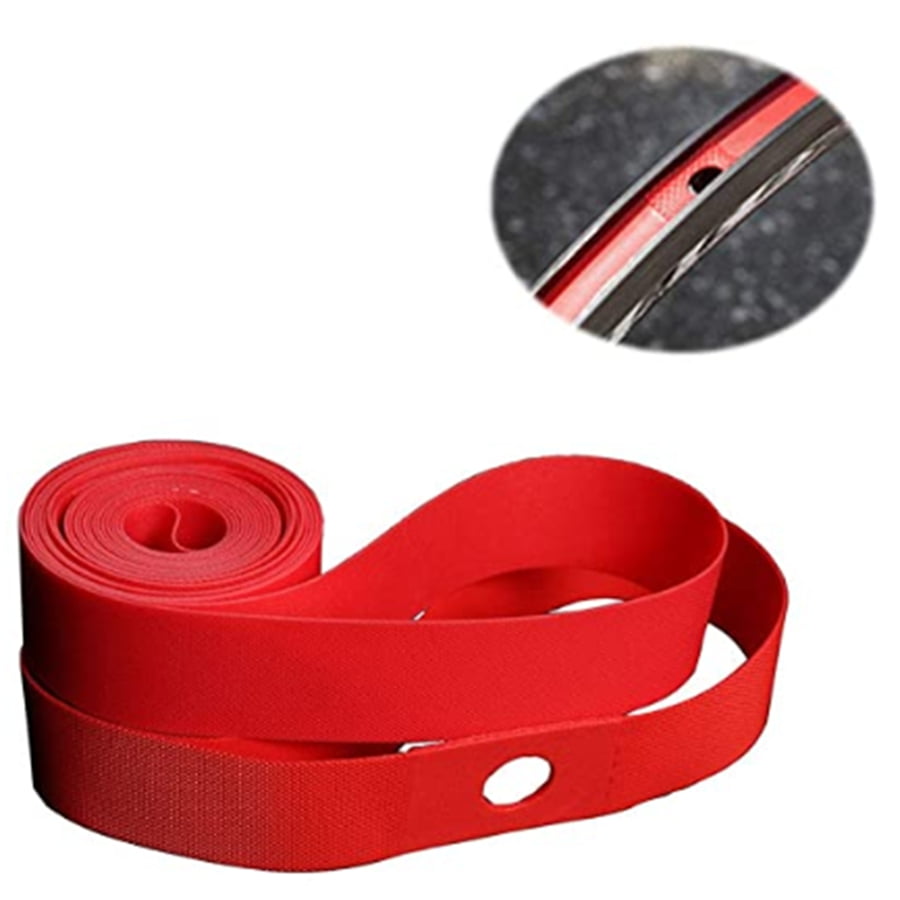 Bicycle Rim Strip Rim Tape Bike Tire Pads, AntiImplosion Rubber Tire