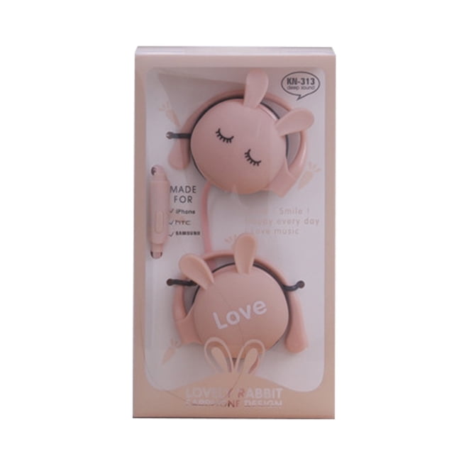 Gancho para la oreja de animales de dibujos animados Auriculares con cable de 2,5 mm Auriculares estéreo deportivos para correr Auriculares para niñas y niños Methold EL0902-01B