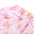 thumbnail image 6 of Girls Wide Leg Pants Gradient Heart Print Elastic Waist Loose Fit Cotton Culottes Casual Summer Trousers for Girls, Pink, Sizes 4-5, 6 of 6