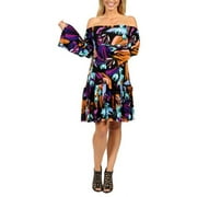 Lush Tropical Drama Maternity Party Dress
