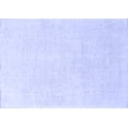 thumbnail image 1 of Ahgly Company Machine Washable Indoor Rectangle Solid Blue Modern Area Rugs, 4' x 6', 1 of 4
