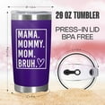 thumbnail image 3 of Mothers Day Gifts for Mom from Sons Daughters - Stainless Steel Insulated Coffee Tumbler with Lid 20 oz - Birthday Gifts for Mom Mama Mother-in-law, Funny Tumbler for Women, 3 of 6