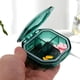 thumbnail image 4 of Estuche para medicamentos de 4 compartimentos para el hogar, pastillero compacto, organizador de medicamentos, 4 of 6