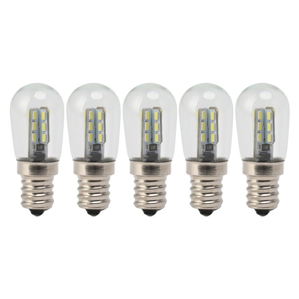 bombillas LED E12 de alto brillo, 120 V, para frigorífico, con 24 cuentas.