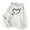 White, variant on ZVNAΖH Womens Hoodies Pullover Sweatshirt with Pockets Love Heart Graphic Sweatshirt, Valentine's Day, Gifts for Women