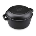 thumbnail image 1 of Westinghouse Olla Holandesa De Hierro Forjado Con Tapa Doble Uso 4.7L Con Tapa De 26cm Westinghouse Hierro Forjado, 1 of 4