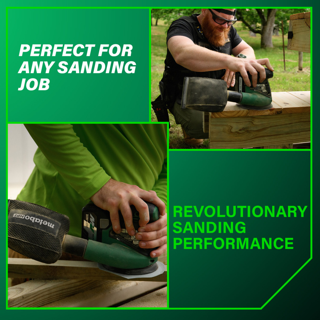 Metabo HPT 18V Random Orbital Sander 5-Inch photo 4