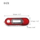 thumbnail image 2 of Portátil Mini USB Flash LCD Reproductor de MP3 digital Soporte Flash 32GB Ranura para tarjeta TF Reproductor de música Radio FM Guardurnaity DZ3176-04, 2 of 2
