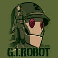 thumbnail image 2 of Mens Creature Commandos G.I. Robot 2 T Shirt, 2 of 3