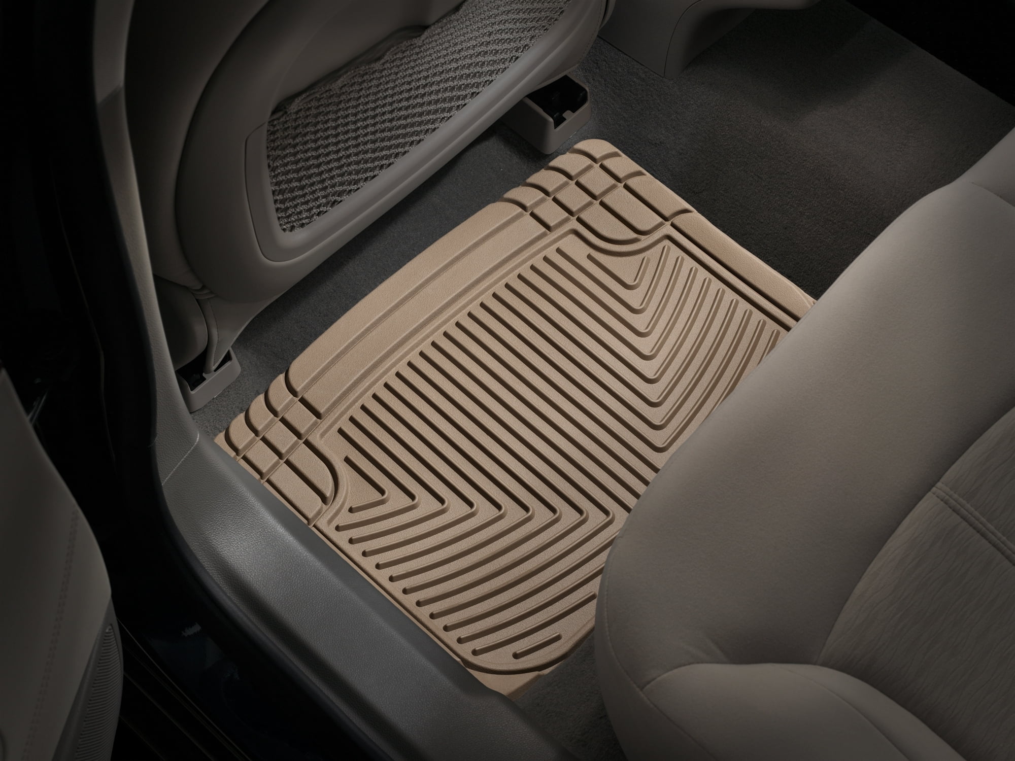 WeatherTech All-Weather Floor Mats compatible with RSX, Vigor, Baja, C/K Series Pickup, Acadia Limited, Silverado - 2nd Row, Tan