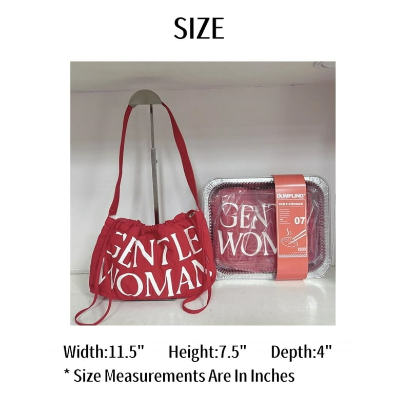 Gentlewoman Dumpling Bag, Red Tomato - Walmart.com