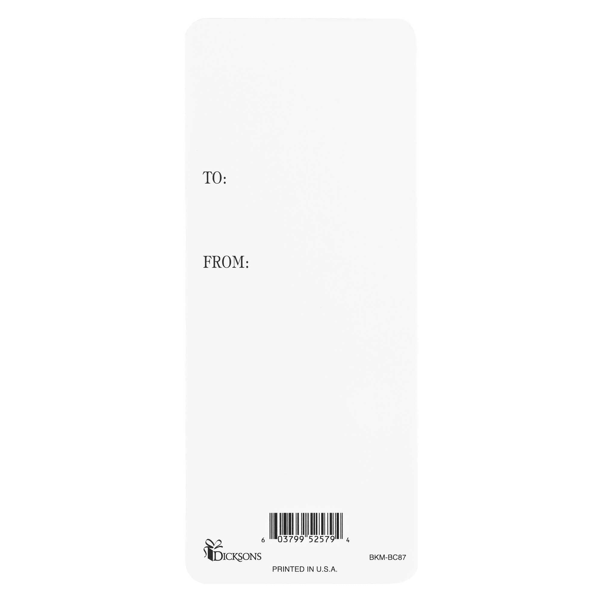 Dicksons BKM-BC87 Friendship Refreshes The Soul Floral 2.5 x 6 Inch Paper Place Keeper Bookmark Pack of 12