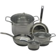 thumbnail image 1 of Batería de Cocina de Acero inoxidable Quirurgico De 8 Pzs RH-2062 Plateada Royal Haus, 1 of 4