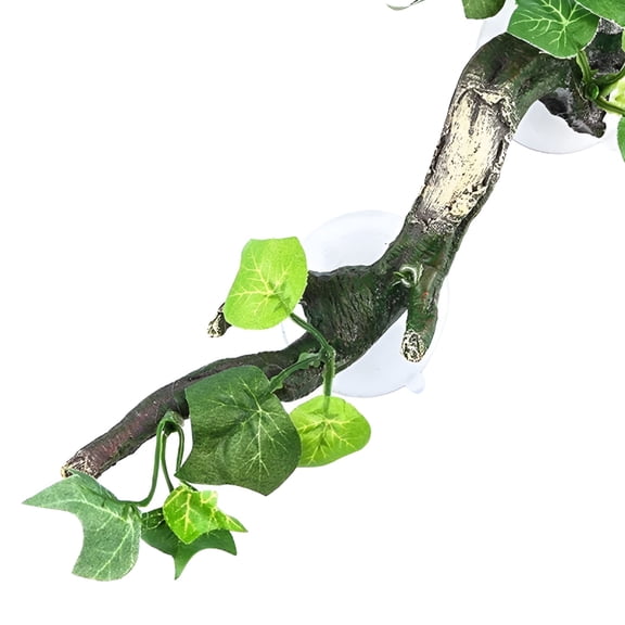 ACDANC Resin Reptiles Branch for Terrarium Aquatic Tank Enclosures Deco Branches for Crested Gecko Tank Arboreal Cage Decoration for Tree Frog Gecko Lizard Snake Anole Climbing
