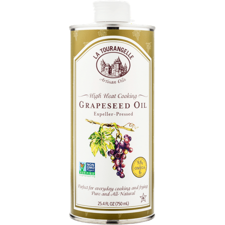 La Tourangelle, Expeller-Pressed Grapeseed Oil, 25.4 fl oz (750 (Best Grapeseed Oil In India)