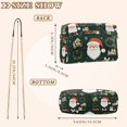 thumbnail image 4 of FORMRS Women Crossbody Purse with Chain Strap Vegan Leather Shoulder Handbag, Whimsical Christmas, 4 of 7