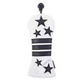 thumbnail image 1 of Funda protectora para palos de golf de madera con forma de estrella de cinco puntas y rayas, n.º 1, madera 3/n.º 5, UT, de PU, resistente al agua, 1 of 3