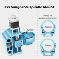 thumbnail image 3 of Genmitsu Upgraded Aluminum Z Axis Assembly V2 Kit, with Spindle Motor Mount for 775 Spindle and 300-500W Spindle, 43mm & 52mm Diameter Spindle Holder for 3018-PROVer Series CNC Machine, 3 of 7