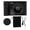 Black, variant on Xirurus Digital Camera 2.5K 24MP 16x Digital Zoom WiFi Mirrorless Camera with 2.88 Inch Screen MP3 Games Compact Vlogging Camera for Travel Students Teens White