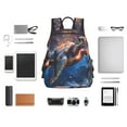 thumbnail image 4 of Fotbe Night Sky Turtle Mochila Ligera para Hombres y Mujeres - Duradera y Resistente al Agua, Ideal para Escuela, Trabajo, Viajes y Uso Diario, 4 of 7