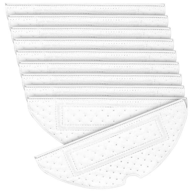 10pcs Mop Pads For Xiaomi Roborock S7 S7plus S7max T7s Vacuum Cleaner