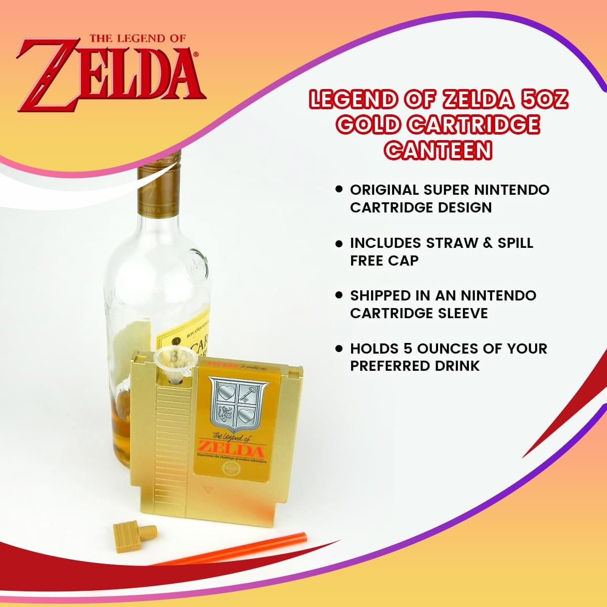 original nintendo zelda gold cartridge