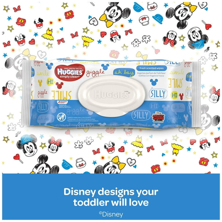 Huggies simply best sale clean wipes 576