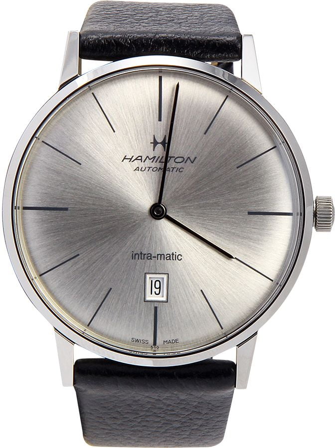 Hamilton Hamilton American Classic Intra Matic Silver Dial Mens Watch