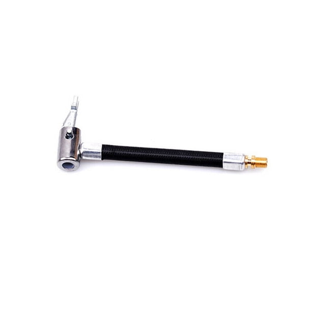 Bike Bicycle Motorcycle Car Tyre Inflator Hose Air Pump Extension Tube Adapter