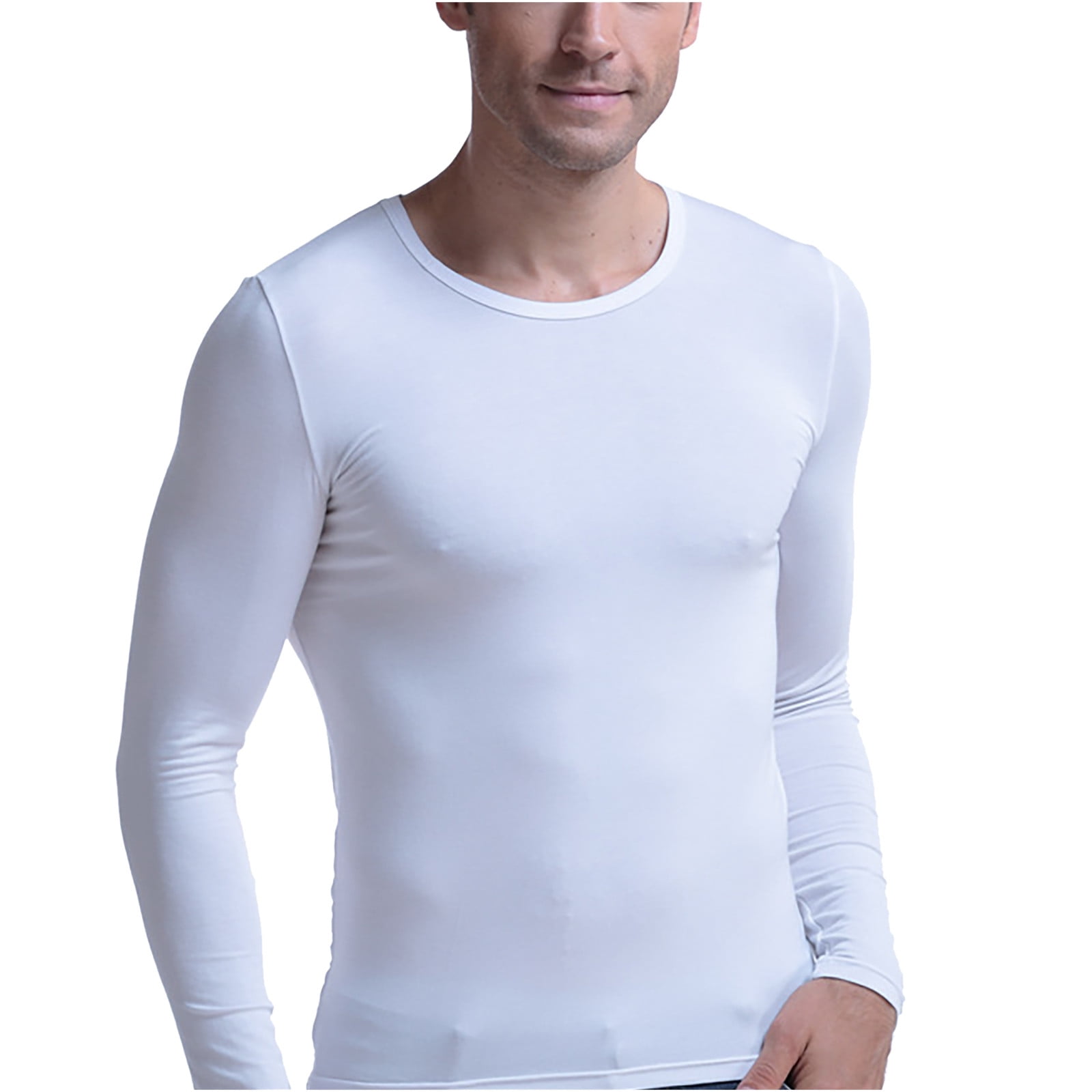 TIHLMK Long Sleeve Shirts for Men Summer Savings Clearance Slim Thin ...