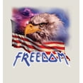 thumbnail image 2 of Americana Freedom Eagle Adult Sand Long Sleeve Hoodie-Medium, 2 of 3