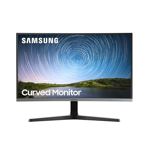 SAMSUNG 32&quot; CR50 FHD 1500R Curved Monitor, 75Hz, 4ms GTG, AMD Freesync, HDMI, VGA (LC32R500FHNXZA)