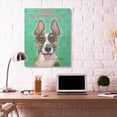 thumbnail image 5 of Beware Dog Can't Hold Its Licker Funny Cartoon Pet Design Super Oversized Stretched Canvas Wall Art by Gary Patterson, 5 of 6