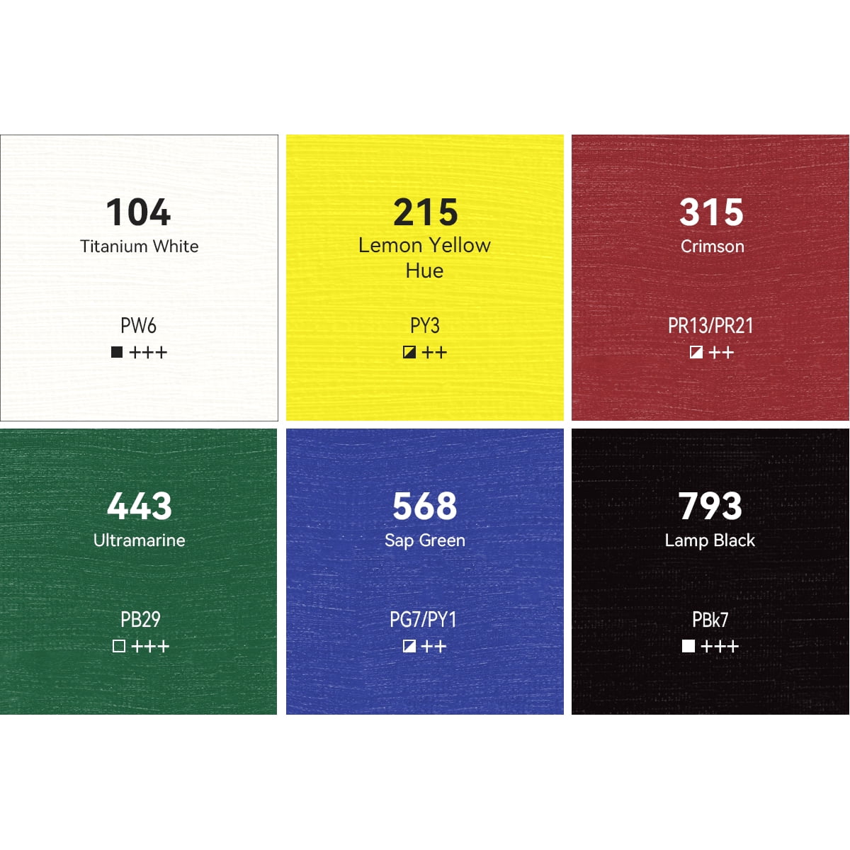 PHOENIX Acrylic Paint Set, 6x22ml Tubes, Non-Toxic Craft Paints for Canvas, Paper, Wood, Ceramic, Acrylic Painting Supplies for Adults, Beginners