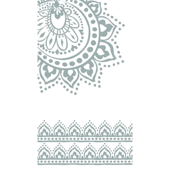 Evergreen Paper Guest Towel, 15 count, Tea Lace