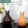 thumbnail image 2 of 70% de descuento en máquina automática de aromaterapia, lámpara de aromaterapia especial para aceite esencial de fractura, dormitorio, humidificador doméstico pequeño, aerosol (madera profunda Gr, 2 of 5
