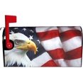 thumbnail image 3 of American Flag Mailbox Covers Magnetic Patriotic Eagles Mailbox Cover 21" X 18" Large Mailbox Wraps Post Letter Box Covers Garden Decorations Outdoor, 3 of 6