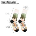 thumbnail image 5 of My Hero Academia Adult Socks Breathable Cozy Soft Crew Socks Novelty Casual Calf Stockings For Men Women, 5 of 8