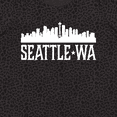 thumbnail image 4 of Inktastic Seattle Washington Skyline WA Cities Women's Plus Size T-Shirt, 4 of 5