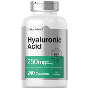 Hyaluronic Acid Capsules | 250 mg | 240 Count | by Horbaach