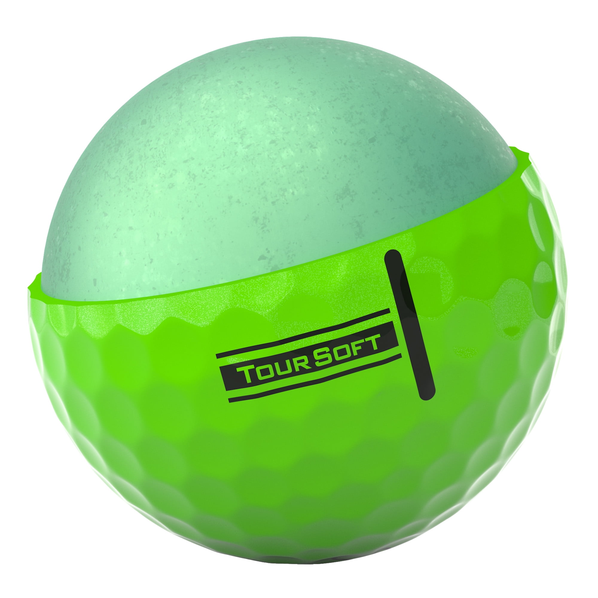 2024 Titleist Tour Soft Golf Balls 12ct, Glossy Green