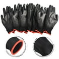 thumbnail image 6 of 12Pairs Safety Coating Work Gloves Hand Protect Pu Nylon Antiskid Dust-Proof, 6 of 9