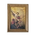 thumbnail image 1 of Cuadro San Miguel Arcángel, marco dorado, 1 of 3