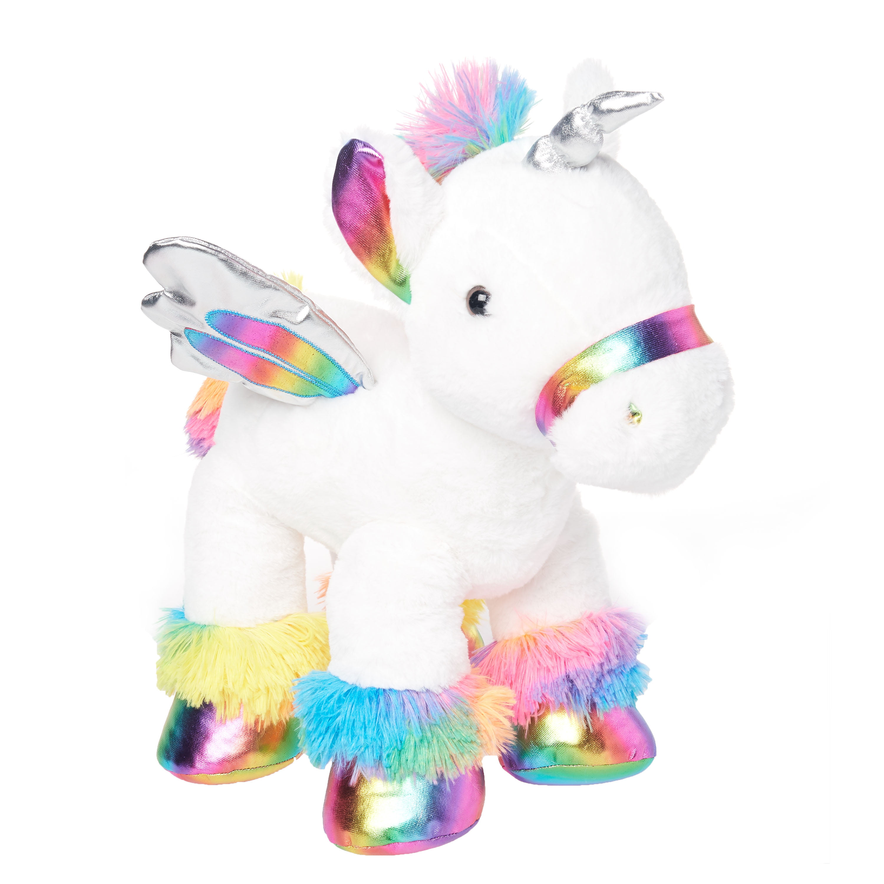 Unicorn Rainbow 25cm Soft Toy plush with Tags Costume Dress Headband Party 