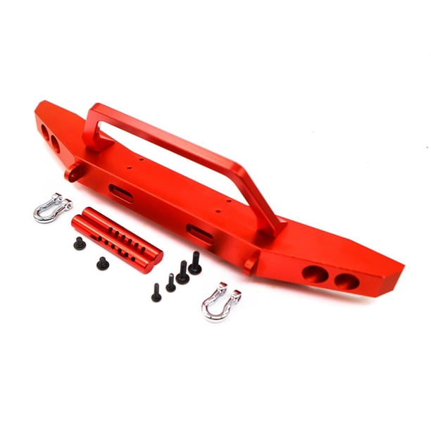 Parachoques Delantero Bewildely 1 Uds Aleación de Aluminio Duradero Rojo Para RGT 86100